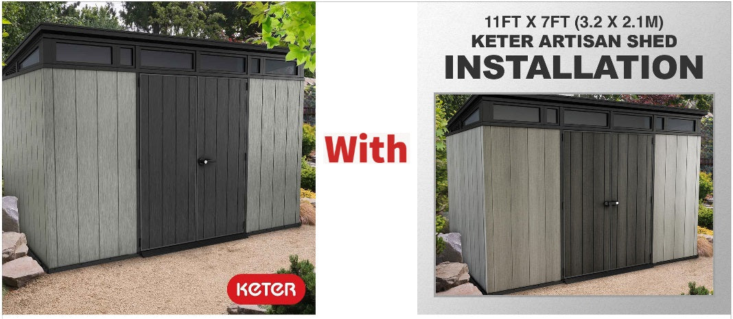 Keter Artisan 11ft x 7ft (3.4 x 2.1m) Storage Shed